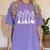 Botanical Beaker Science Teacher Floral Chemistry Lab Week Women's Comfort Colors T-Shirt Violet Botanical Beaker Science Teacher Floral Chemistry Lab Week Women's Comfort Colors T-Shirt Violet
