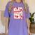 Bow Strawberry Kindergarten Is My Jam Teacher Kinder Team Women's Comfort Colors T-Shirt Violet Bow Strawberry Kindergarten Is My Jam Teacher Kinder Team Women's Comfort Colors T-Shirt Violet