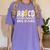 Boys Girls Teachers Rock Back To School ABCD Back In Class Women's Comfort Colors T-Shirt Violet