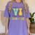 Braille Teacher Of The Visually Impaired Groovy VI Teacher Women's Comfort Colors T-Shirt Violet Braille Teacher Of The Visually Impaired Groovy VI Teacher Women's Comfort Colors T-Shirt Violet