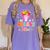 Be A Bucket Filler Teacher Teaching Groovy Back To School For Men Women Women's Comfort Colors T-Shirt Violet Be A Bucket Filler Teacher Teaching Groovy Back To School For Men Women Women's Comfort Colors T-Shirt Violet