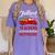 Bunch Of Teachers This Side Of The Nuthouse Xmas Women's Comfort Colors T-Shirt Violet