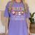 All Is Calm Xmas Kindergarten Christmas Season Teacher Women's Comfort Colors T-Shirt Violet All Is Calm Xmas Kindergarten Christmas Season Teacher Women's Comfort Colors T-Shirt Violet