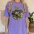 Camo Apple Camouflage Clothing School Student Camo Teacher Men Women Kids Women's Comfort Colors T-Shirt Violet
