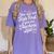 You Can't Put Kids First If You Put Teachers Last Red For Ed Women's Comfort Colors T-Shirt Violet You Can't Put Kids First If You Put Teachers Last Red For Ed Women's Comfort Colors T-Shirt Violet