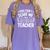 You Can't Scare Me I'm A Retired Teacher Ex-Teacher Teaching Women's Comfort Colors T-Shirt Violet
