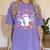 You Can't Scare Me I'm A Teacher Ghost Happy Halloween Women's Comfort Colors T-Shirt Violet