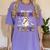 You Can't Scare Me I'm A Teacher Halloween Costume Women's Comfort Colors T-Shirt Violet