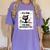 Cat It's Fine I'm Fine Everything Is Fine Teacher Life Women's Comfort Colors T-Shirt Violet Cat It's Fine I'm Fine Everything Is Fine Teacher Life Women's Comfort Colors T-Shirt Violet
