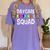 Childcare Daycare Squad Daycare Teacher Men Women Women's Comfort Colors T-Shirt Violet Childcare Daycare Squad Daycare Teacher Men Women Women's Comfort Colors T-Shirt Violet