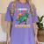 Childcare Providersaurus Daycare Teachers Women's Comfort Colors T-Shirt Violet Childcare Providersaurus Daycare Teachers Women's Comfort Colors T-Shirt Violet