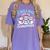 Chillin With My Snowmie Women Christmas Snowman Teacher Snow Women's Comfort Colors T-Shirt Violet Chillin With My Snowmie Women Christmas Snowman Teacher Snow Women's Comfort Colors T-Shirt Violet
