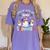Chillin With My Sped Snowmies Teacher Student Christmas Women's Comfort Colors T-Shirt Violet Chillin With My Sped Snowmies Teacher Student Christmas Women's Comfort Colors T-Shirt Violet