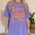 Christmas Math Teacher Equation Gingerbread With Santa Hat Men Women Women's Comfort Colors T-Shirt Violet Christmas Math Teacher Equation Gingerbread With Santa Hat Men Women Women's Comfort Colors T-Shirt Violet