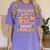 Christmas Teacher Of Smart Cookies Gingerbread Man Teaching Women's Comfort Colors T-Shirt Violet Christmas Teacher Of Smart Cookies Gingerbread Man Teaching Women's Comfort Colors T-Shirt Violet