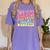 This Is My Circus And These Are My Monkeys School Teacher Women's Comfort Colors T-Shirt Violet This Is My Circus And These Are My Monkeys School Teacher Women's Comfort Colors T-Shirt Violet