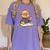 Classroom Fun With Teddy Bear Teacher Women's Comfort Colors T-Shirt Violet Classroom Fun With Teddy Bear Teacher Women's Comfort Colors T-Shirt Violet