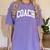 Coach Trainer Instructor Teacher Women's Comfort Colors T-Shirt Violet Coach Trainer Instructor Teacher Women's Comfort Colors T-Shirt Violet
