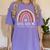Coffee Gives Me Teacher Powers Leopard Rainbow Teacher Women's Comfort Colors T-Shirt Violet Coffee Gives Me Teacher Powers Leopard Rainbow Teacher Women's Comfort Colors T-Shirt Violet