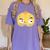 The Cool Bean Good Egg Teacher Halloween Costume Food Group Women's Comfort Colors T-Shirt Violet The Cool Bean Good Egg Teacher Halloween Costume Food Group Women's Comfort Colors T-Shirt Violet