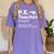Cool PE Teacher Art For Men Women Physical Education Teacher Women's Comfort Colors T-Shirt Violet