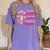 Created By God Called To Teacher Jesus Christian Teacher Women's Comfort Colors T-Shirt Violet Created By God Called To Teacher Jesus Christian Teacher Women's Comfort Colors T-Shirt Violet
