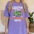 Creepin It Real Monster School 5th Grade Teacher Halloween Women's Comfort Colors T-Shirt Violet Creepin It Real Monster School 5th Grade Teacher Halloween Women's Comfort Colors T-Shirt Violet
