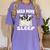 Cute Boston Terrier Need More Sleep Pajamas Nightgown Women's Comfort Colors T-Shirt Violet