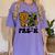 Cute Camo Pre K Back To School Teacher Kid Preschool Women's Comfort Colors T-Shirt Violet