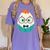 Cute Good Egg Teacher Halloween Costume Food Group Women's Comfort Colors T-Shirt Violet