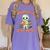 Cute Halloween Teacher Librarian Mummy Reading Books Women's Comfort Colors T-Shirt Violet Cute Halloween Teacher Librarian Mummy Reading Books Women's Comfort Colors T-Shirt Violet