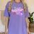 Cute Teacher Shirt 80's 90's Style Retro Old School Teacher For Men Women Women's Comfort Colors T-Shirt Violet