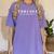 Cute Trendy Teacher Shirt I'Ll Be There For You Women's Comfort Colors T-Shirt Violet