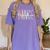 Dance Teacher Appreciation Dance Instructor Dancing Teacher Women's Comfort Colors T-Shirt Violet