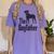 The Dogfather Boston Terrier Dog Funny Dog Gift T-Shirt For Men Women Girls Kids Women's Comfort Colors T-Shirt Violet