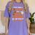 I Don't Need A Costume I'm Math Teacher Costume Halloween Men Women Women's Comfort Colors T-Shirt Violet