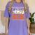 I Don't Need A Costume I'm A Math Teacher Halloween Women Women's Comfort Colors T-Shirt Violet