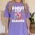 Donut Stop Reading Kawaii Teacher Preschool Kindergarten Women's Comfort Colors T-Shirt Violet
