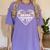 Drama Teacher Heart Pumpkin Ghost Halloween Kids Women's Comfort Colors T-Shirt Violet Drama Teacher Heart Pumpkin Ghost Halloween Kids Women's Comfort Colors T-Shirt Violet