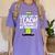 Duble2t I Just Like To Teach Teachings My Favorite Elf Teacher -Adults & -Kids Red Short Sleeve Women's Comfort Colors T-Shirt Violet