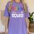 Dyslexia Awareness Month Dyslexia Teacher Therapist Women's Comfort Colors T-Shirt Violet