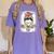 Early Head Start Life Messy Bun Back To School Teacher Women Women's Comfort Colors T-Shirt Violet Early Head Start Life Messy Bun Back To School Teacher Women Women's Comfort Colors T-Shirt Violet