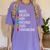 Educar Bilingual Spanish Teacher Women's Comfort Colors T-Shirt Violet Educar Bilingual Spanish Teacher Women's Comfort Colors T-Shirt Violet