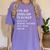 English Teacher Definition Women's Comfort Colors T-Shirt Violet