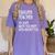 English Teacher Because Math Teachers Need Heroes Too Women's Comfort Colors T-Shirt Violet