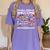 ESL Teacher All Are Welcome Here For Worlds Virtual Teachers Women's Comfort Colors T-Shirt Violet ESL Teacher All Are Welcome Here For Worlds Virtual Teachers Women's Comfort Colors T-Shirt Violet