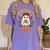 Espooky Vibes Spanish Mexican Halloween Ghost Teachers Women's Comfort Colors T-Shirt Violet Espooky Vibes Spanish Mexican Halloween Ghost Teachers Women's Comfort Colors T-Shirt Violet