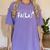 Fa La 8 Shirt Math Teacher Christmas Women's Comfort Colors T-Shirt Violet Fa La 8 Shirt Math Teacher Christmas Women's Comfort Colors T-Shirt Violet