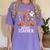 Faboolous INFANT Teacher Halloween Women's Comfort Colors T-Shirt Violet