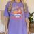 Fall In Love With Kindergarten Autumn Kindergarten Teacher Women's Comfort Colors T-Shirt Violet